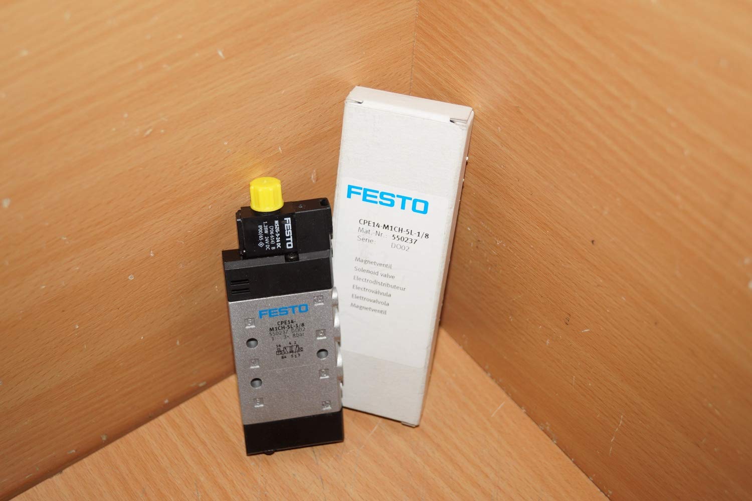 Festo 10398 AT-06-B Pushbutton Actuator