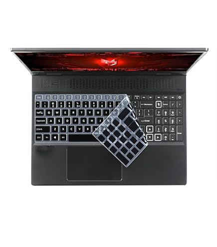 Housse Clavier TPU Pour Acer Nitro 5 V15 / Nitro V 15,6" - Transparente, Imperméable, Anti-poussière