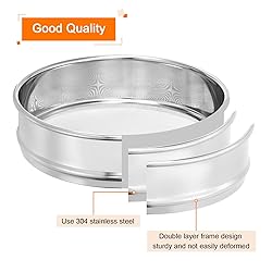 PATIKIL 30 Mesh Lab Sieve, 8" Diameter Test Sieve