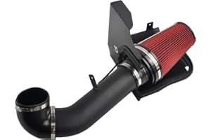 higehio 4'' Inch Cold Air Intake System + Heat Shield Compatible with 1999-2006 Chevy Silverado/GMC Sierra 4.8L 5.3L 6.0L V8 