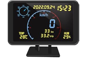 Shkalacar Digital GPS Speedometer Odometer Universal HUD Head Up Display, Compass Driving Direction 4.7 inch LCD with Over Sp