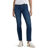 Lee Women's Ultra Lux Comfort with Flex Motion Slim Straight Jean with Ever Fit