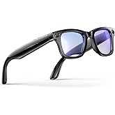 Upgraded Ai Smart Glasses with Camera, 800w Anti-Shake Camera Glasses, Real-Time Translation, Ai Object Recognition, Voice As