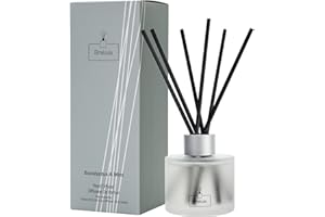 Brakula Eucalyptus & Mint Reed Diffuser Set, Home Fragrance Oil Diffuser with 8 Sticks for Room Decor, 3.4 oz/100 ml