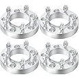 HHCSOP 5x150mm Wheel Spacers 1.25 inch for Toyota 1998-2021 Land Cruiser, 2007-2021 Tundra, 2008-2022 Sequoia, 2008-2021 LX570, 4PCS Forged Wheel Adapters with M14x1.5 Studs & 110mm Center Bore