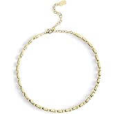 COACH Jewelry Women's Beveled Signature C Link Choker Necklace