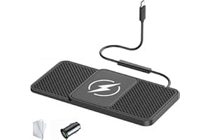 Car Charging Pad for BMW 5er G38 520i 520d 520e 530i 530d 530e, 20w Fast Phone Charger Cell Phone Cordless Charging Mat Type-