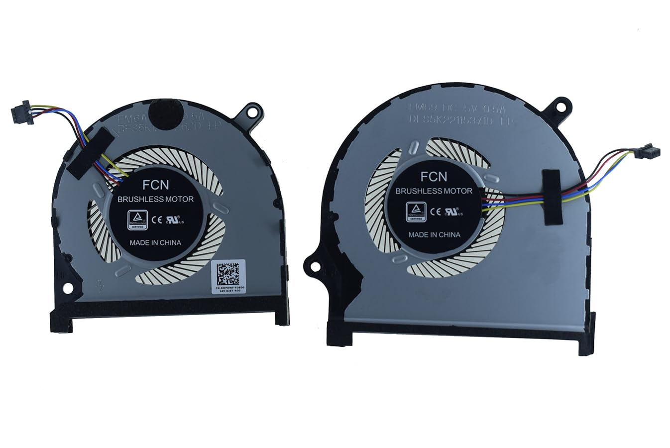 Photo 1 of Sicastar New CPU and GPU Cooling Fan for Dell Inspiron 15 7590 7591 Vostro 7590 P83F Seriess 0MPHWF DFS5K12114262D 0861FC DFS5K22115371D