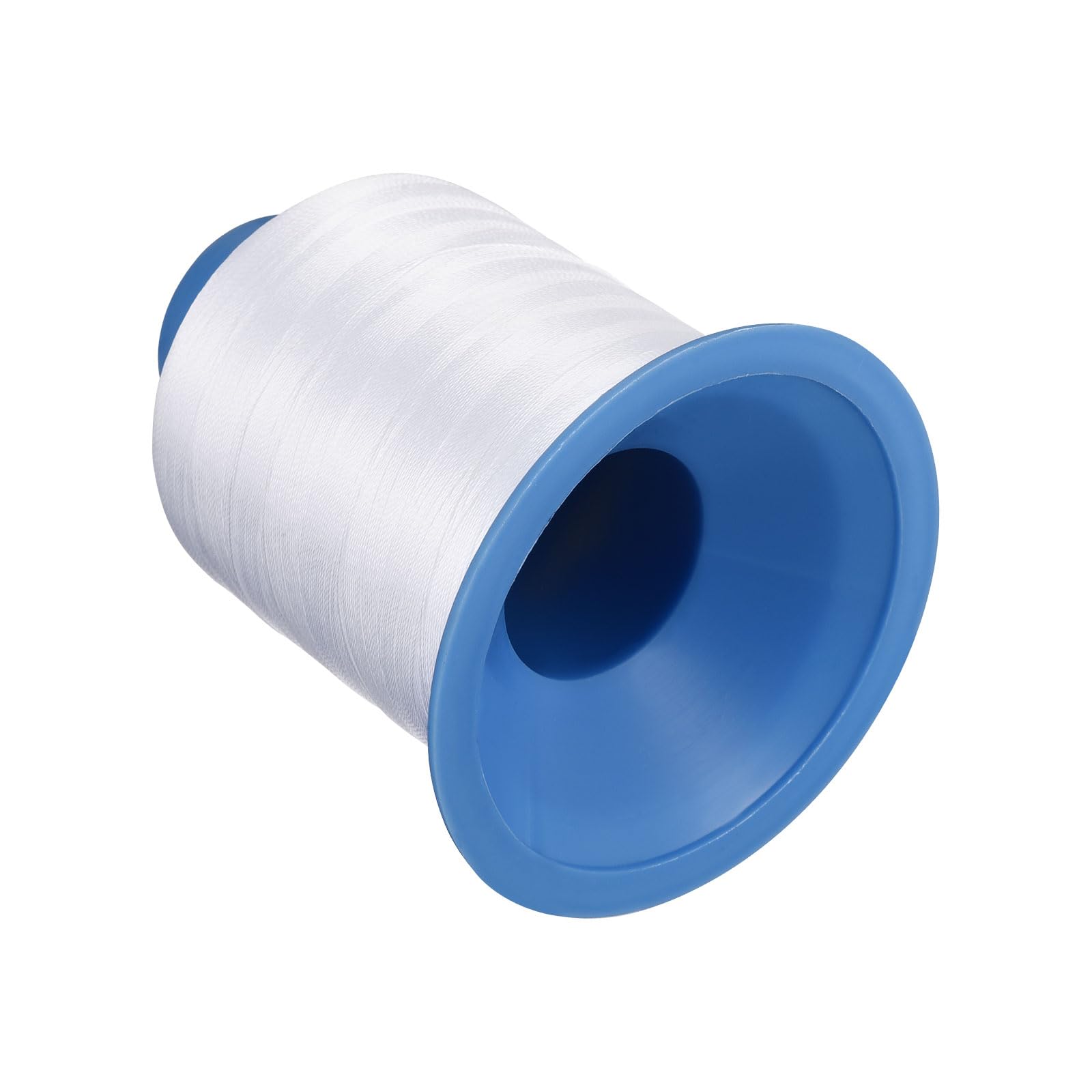 CoCud Bonded Sewing Thread, 1968 Yards 150D/0.25mm Polyester Upholstery Thread White - (Applications: for Sewing Leather, Upholstery, Jeans and Wig) - 1 Piece