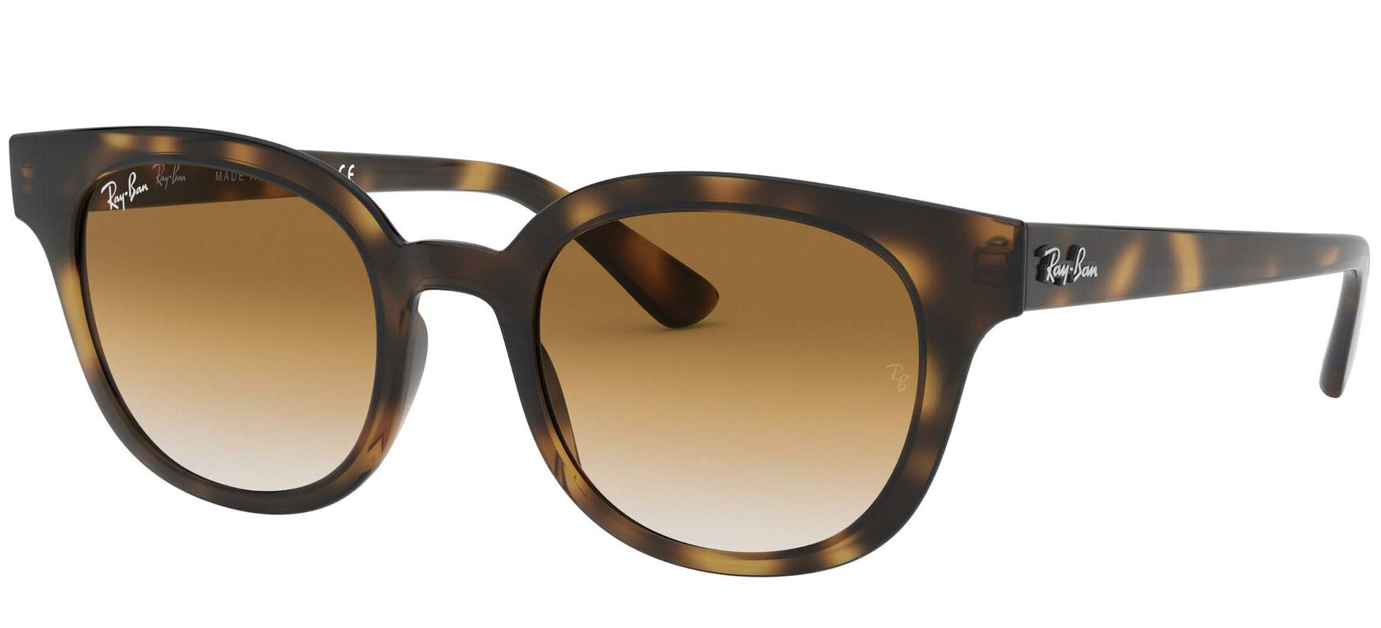 Ray-Ban Unisex Adults RB4324-710/51 Sunglasses, Havana, 50.0