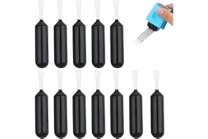 BOHUIZ Identity Theft Protection Roller Stamps, 12 Pcs Roller Stamps Replacement Refills, Replacement Rolling Ink Refills for Confidential Privacy Security Ink Stamp ID Security Theft Protection