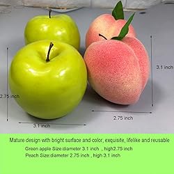 KPUETY Artificial Fruit Fake Simulation Fruit for