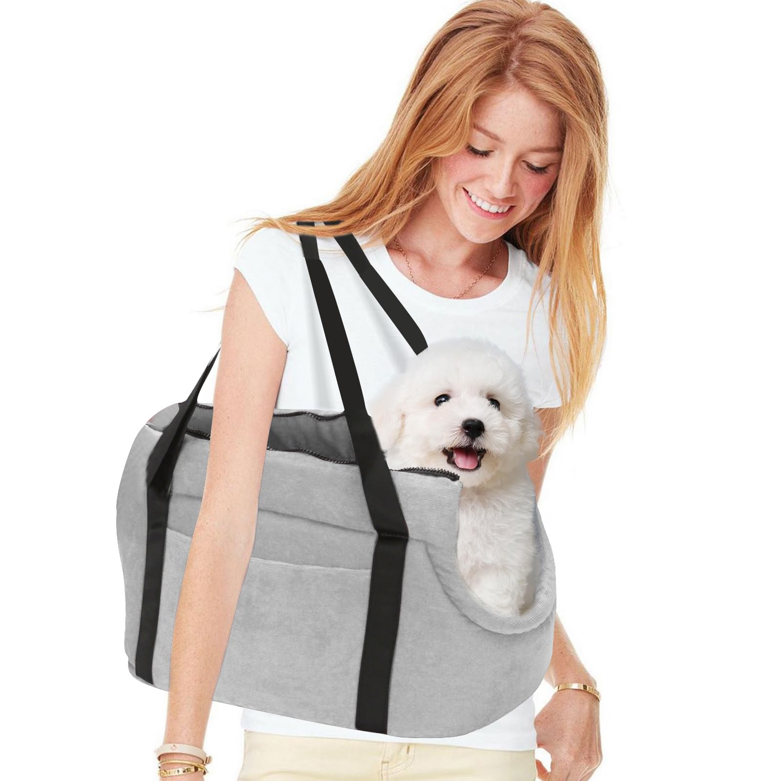 PETCUTE Pet Carrier Pet Carrying Bag Breathable Pet Transport Bag washable Small Dog Cat Travel Carrier