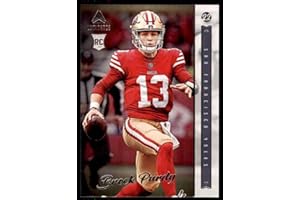 2022 Panini Chronicles Luminance Update Rookies #213 Brock Purdy San Francisco 49ers RC Rookie Card Official NFL Football Card in Raw (NM or Better) Condition