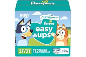 Pampers, Easy Ups Training Underwear Boys Size 2T/3T, 112 Count