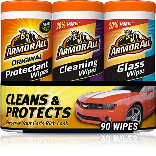 Car Wipes MultiPack by Armor All, Cleans Vehicle Interior and Exterior