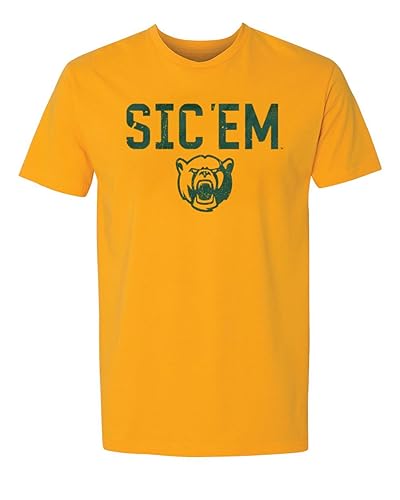 Baylor University Apparel Sic 'Em BU Bears Shirt Premium Super