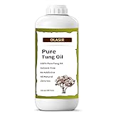 OLASIR 32 oz Natural Pure Tung Oil for Wood