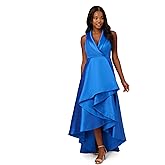 Adrianna Papell Womens Tuxedo High Low Gown