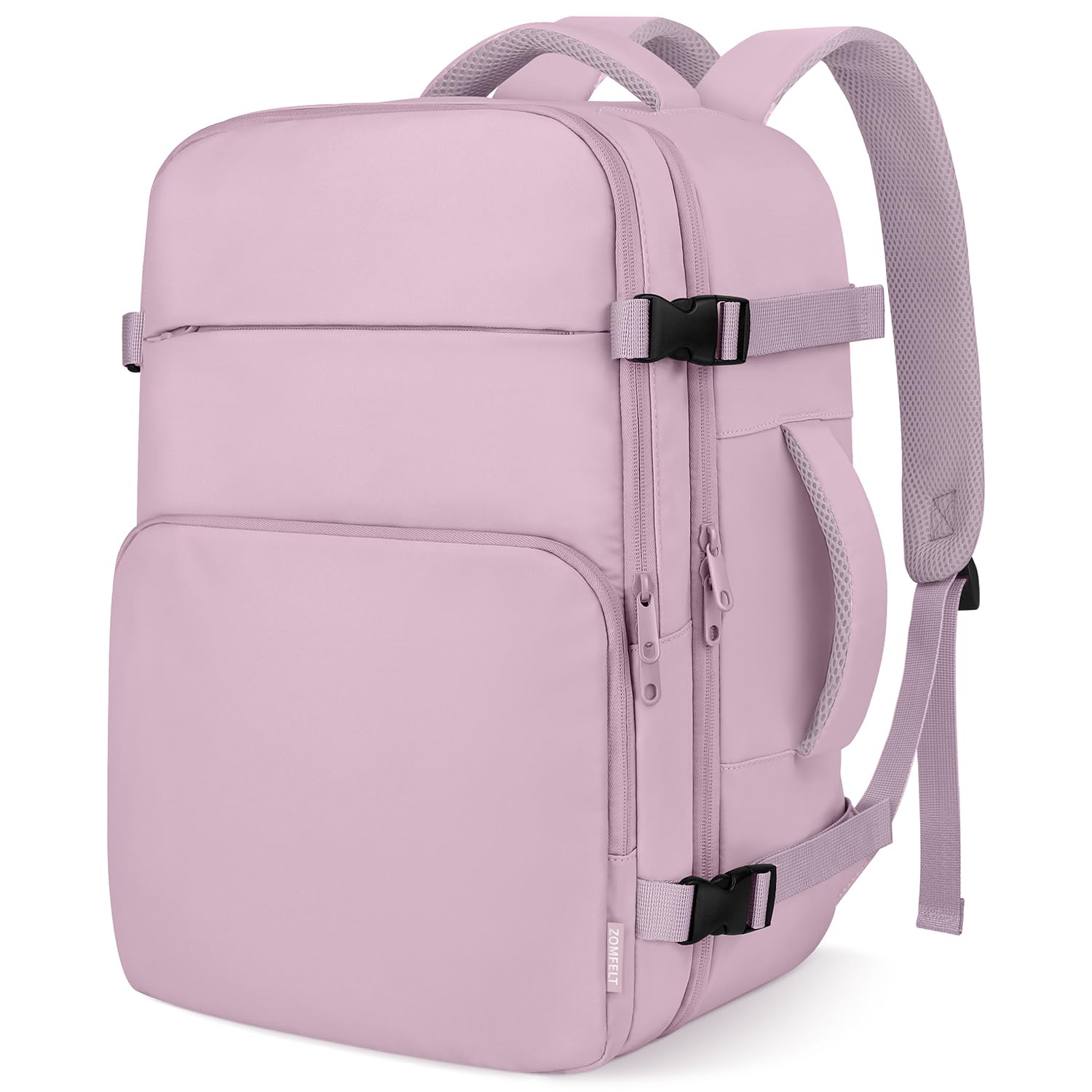 Photo 1 of ZOMFELT Travel Backpack for Women Men, Carry On Backpack, TSA 15.6inch Laptop Backpack Flight Approved, Personal Item Travel Bag Nurse Bag Casual Daypack for Weekender Business Trip, Dark Purple