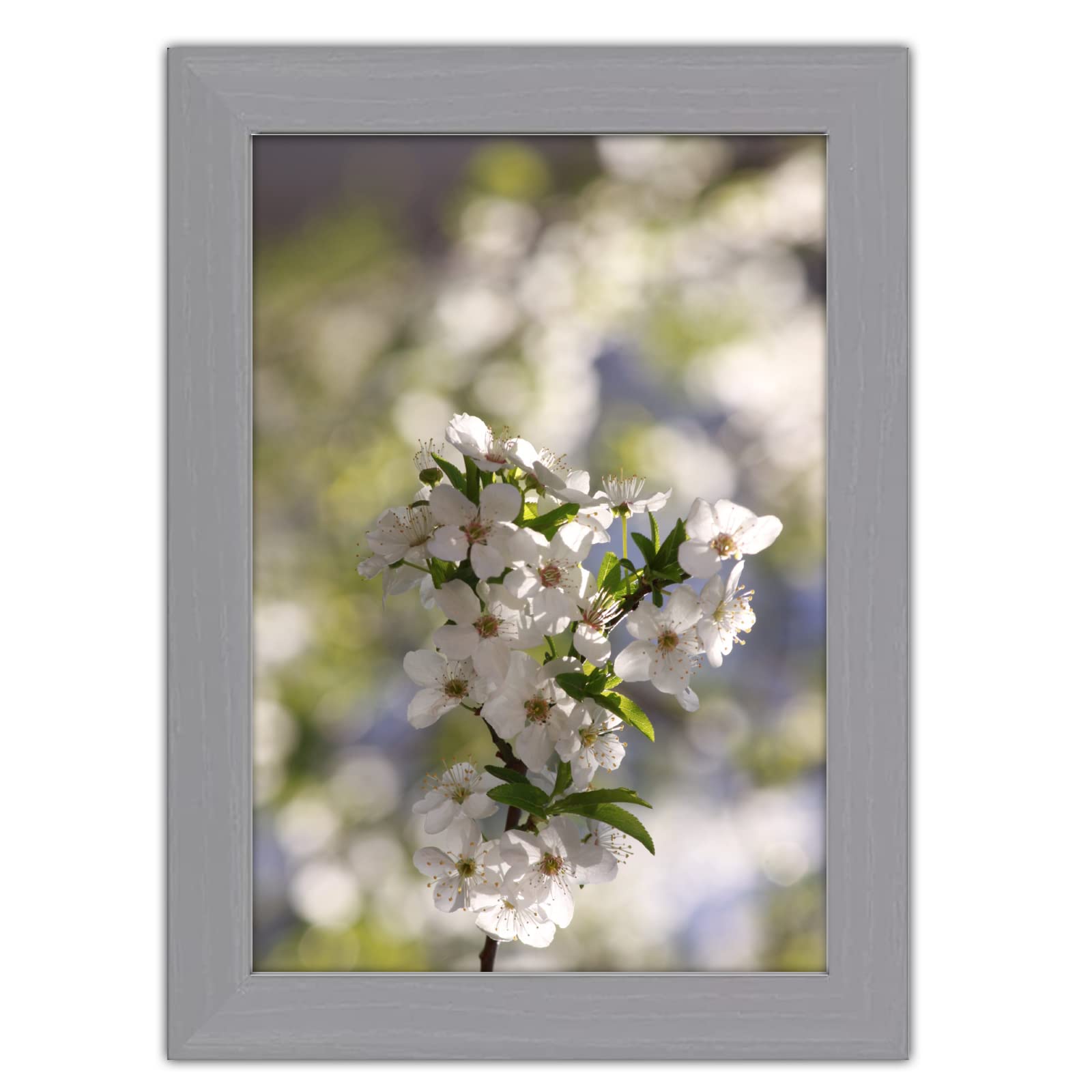 SM Decor Silver A3 Picture Frame - Wall Mounted Photo Frame for Pictures Posters & Certificates, A3 Size Compact Picture Frames - Silver, A3 (30 x 42 cm)