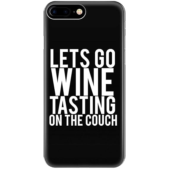 Amazon Com Lets Go Wine Tasting On The Couch Phone Case Fits
