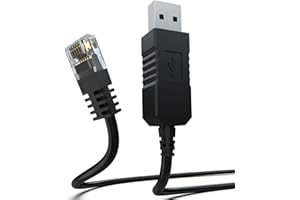 Radar Detector Cable, USB to RJ11 Plug Cable Compatible with Uniden R1 R3 R7, Beltronics, Escort Passport 9500ix Radar Detect