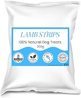 Hungry Pets Premium Natural Dog Treat Lamb Strips 200g
