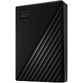 WD 6TB My Passport Portable External Hard Drive, Black, Includes Backup Software with Defense Against ransomware, and Passwor