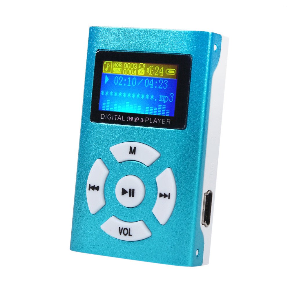 OSYARD MP3 Player, Musik Player, Tragbare USB Mini MP3Player mit LCD