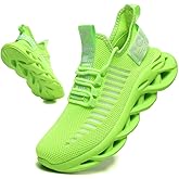 Jakcuz Women's Lace Up Walking Shoes Breathable Ultra Lightweight Sport Casual Ladies Girls Fashion Platform Sneakers