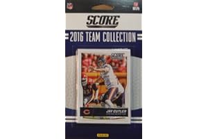 CHICAGO BEARS FACTORY SEALED TEAM SET Chicago Bears 2016 Score EXCLUSIVE Factory Sealed Team Set with Jay Cutler and Others Plus Jordan Howard and Leonard Floyd Rookie Cards