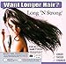 Long N Strong 2-in1 Anti-Frizz and Anti-Breakage Serum! Leave-in Texturizing Serum Repairs Hair and Helps Grow Hair Longer and Stronger, Relax Frizzy, Hair for All Hair Types