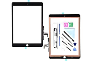 First choose New Black Digitizer for iPad 9.7 (A1822, A1823)/Ipad 5 IPad Air 1st Touch Screen Digitizer - Front Glass Replacement with Tool Repair Kits + Adhesive