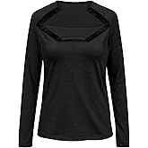 Women's Chemo Shirts for Port Access Chemotherapy Long Sleeves Post Shoulder Surgery Shirts Snap Off The Shoulder Shirt