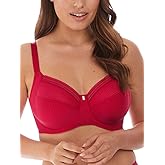 Fantasie Women's Fusion Underwire Full Cup Side Support Bra -Red, 30D