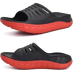 KuaiLu Mens Recovery Sandals Sport Comfort Cushion