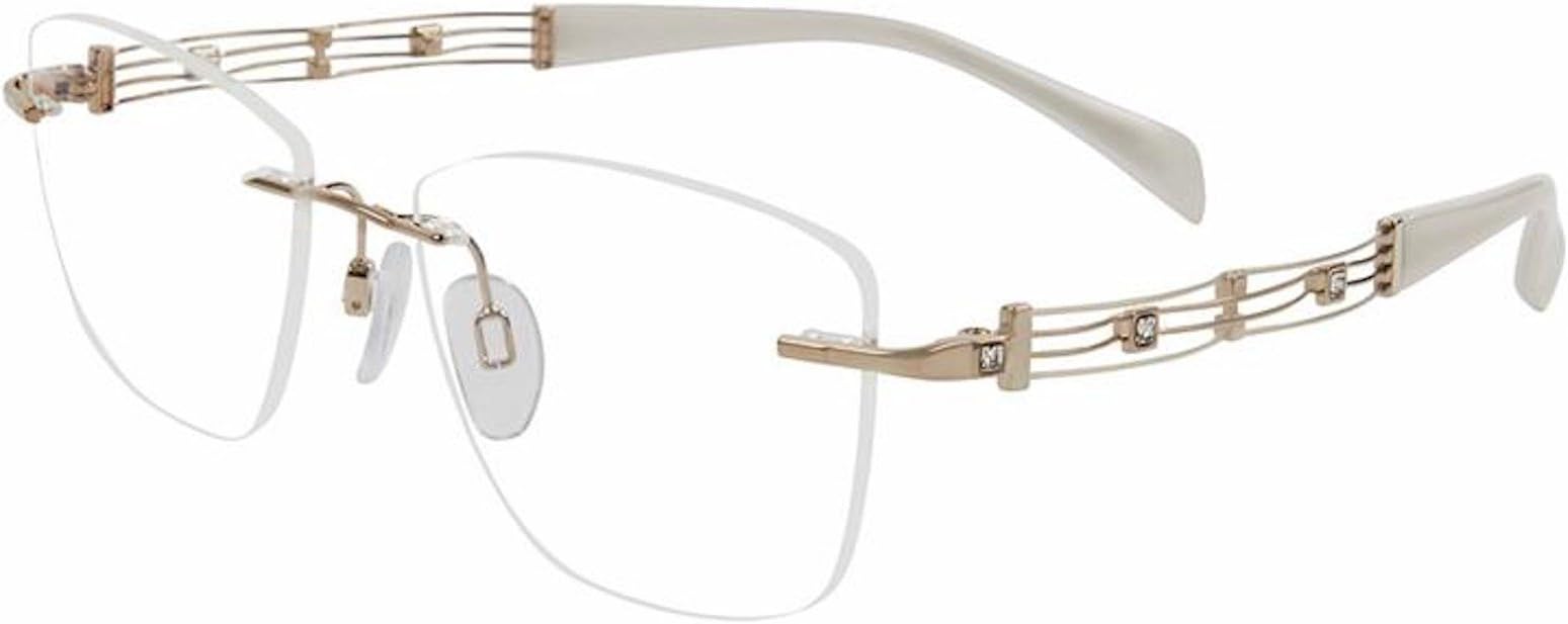 Charmant Line Art Women's Eyeglasses XL2107 XL/2107 Rimless Optical Frame 51mm