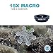 5 in 1 HD Camera Lens Kit 198 Degree Fisheye Lens/0.63x Wide Angle/15x Macro Lens/2X Telephoto Lens/CPL Lens for iPhone 6/6s Plus SE Samsung Galaxy S7/S7 Edge S6/S6 Edge and Most Smartphone