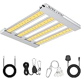 Phlizon Pro 2000W LED Grow Light 4x4ft Full Spectrum LED Grow Lights with 2.8 mu mol/J Upgraded SMD LEDs Dimmable Plant Grow 