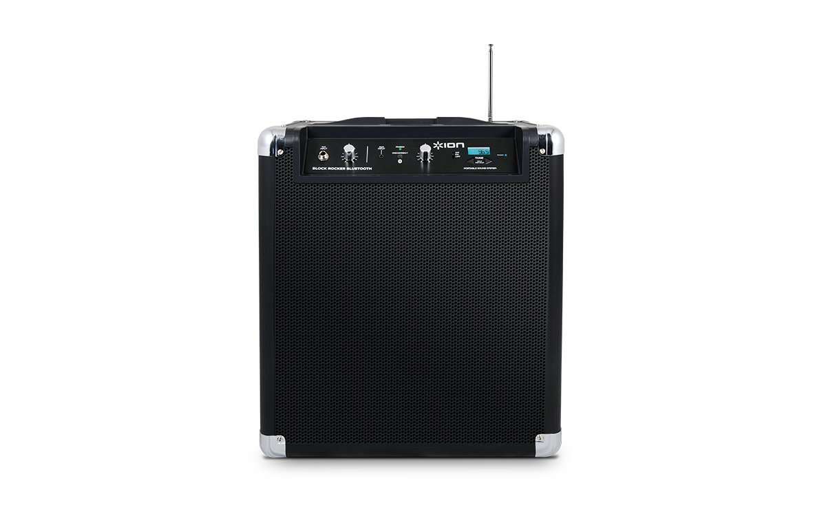 ION Audio Block Rocker (iPA56D) Portable Bluetooth Speaker with USB