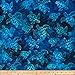 Artisan Batiks Totally Tropical Small Turtles Regatta Fabric By The Yard