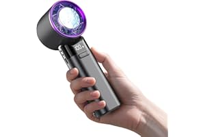 sylvwin Portable Handheld Fan,Adjustable Mini Fan Speed(1-100),5000mAh Battery Rechargeable Personal Fan,Cooling Handheld Fan