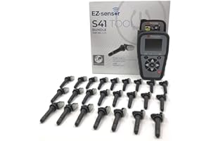 Schrader TPMS Solutions 21298 S41 Programming Scan Tool w/ 24 33500 Programmable EZ-sensors® (314.9, 315, 433MHz)
