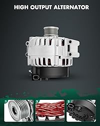 SCITOO High Output Alternator 170Amp 2.5L/3.0L