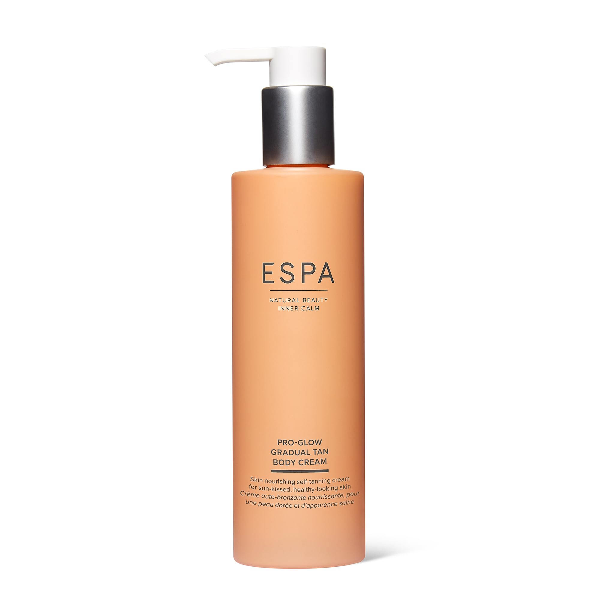 ESPA | Pro Glow Gradual Tan Body Cream | Gradual Tan for Natural, Buildable Bronze | Hydrates Without Streaks or Stickiness | Almond, Pomegrantae & Shea Butter