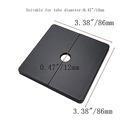 Tsnamay 2 Pcs Wall Split Flange, ABS Square