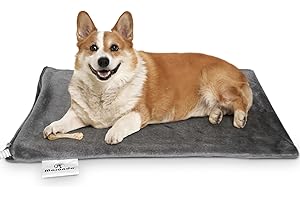 MARUNDA Pet Heating Pad,Cat Dog Electric Pet Heating Pad Indoor Waterproof,Auto Constant Temperature, Chew Resistant Steel Cord