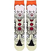 Grand Clothing Outlet Stephen Kings IT Pennywise Clown 360 Character Socks