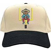 DSY Lifestyle Sapo Concho El Coquí Football – Embroidered Baseball Hat | Puerto Rican Gameday 5-Panel Cap